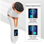 Electric Callus Remover for Feet - Rechargeable, Plumice Head, IPX7 Waterproof, view 3