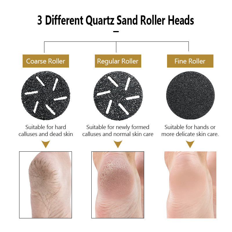 Electric Callus Remover for Feet - Rechargeable, Plumice Head, IPX7 Waterproof, view 8