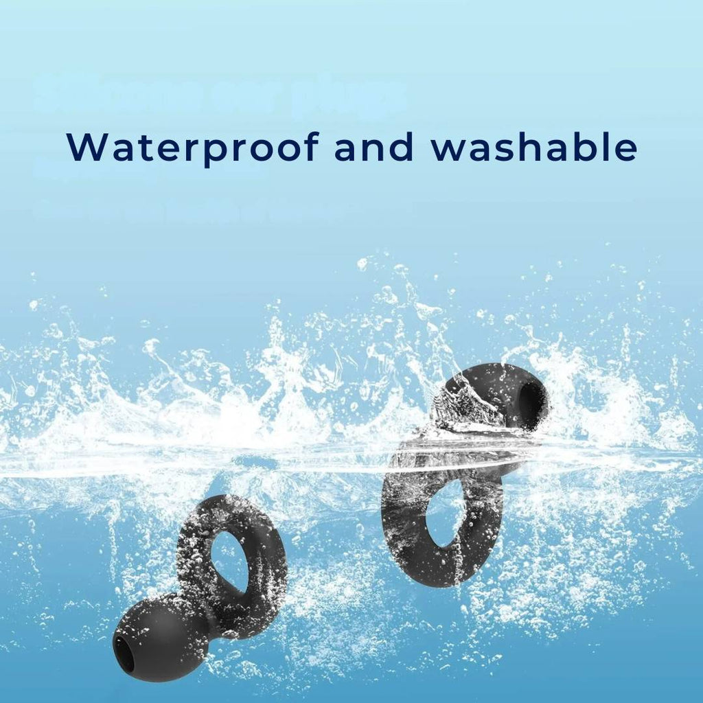 Noise Reduction Earplugs for Sleep, Travel, Concerts, Swimming, Work - Hypoallergenic, view 5