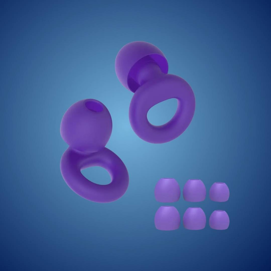 Noise Reduction Earplugs for Sleep, Travel, Concerts, Swimming, Work - Hypoallergenic, view 8
