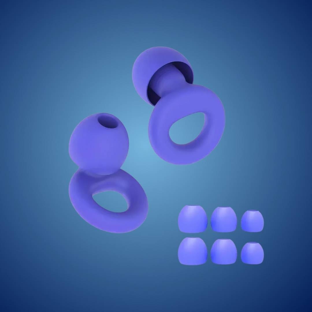 Noise Reduction Earplugs for Sleep, Travel, Concerts, Swimming, Work - Hypoallergenic, view 9