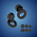 Noise Reduction Earplugs for Sleep, Travel, Concerts, Swimming, Work - Hypoallergenic
