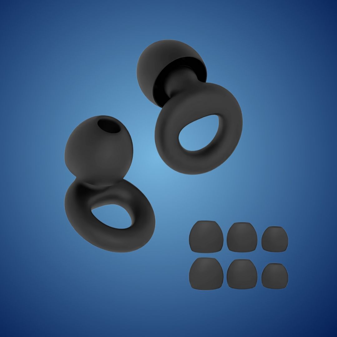 Noise Reduction Earplugs for Sleep, Travel, Concerts, Swimming, Work - Hypoallergenic