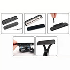 Back Hair Shaver for Men - Extra-Long Handle, Sharp Stainless Blades, view 4