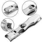 Precision Nail Clipper for Thick Nails - Carbon Steel, 1.5 cm Jaw, view 2