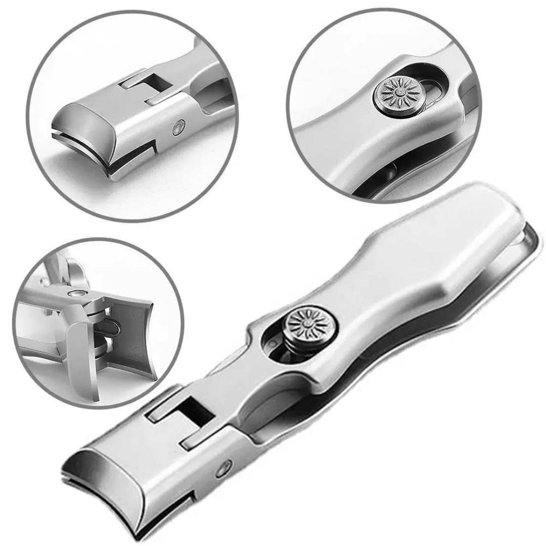 Precision Nail Clipper for Thick Nails - Carbon Steel, 1.5 cm Jaw, view 2