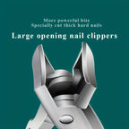 Precision Nail Clipper for Thick Nails - Carbon Steel, 1.5 cm Jaw, view 8
