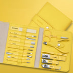 Portable Nail Clippers Set - Stainless Steel, 12 or 16 Pieces, PU Case, view 10