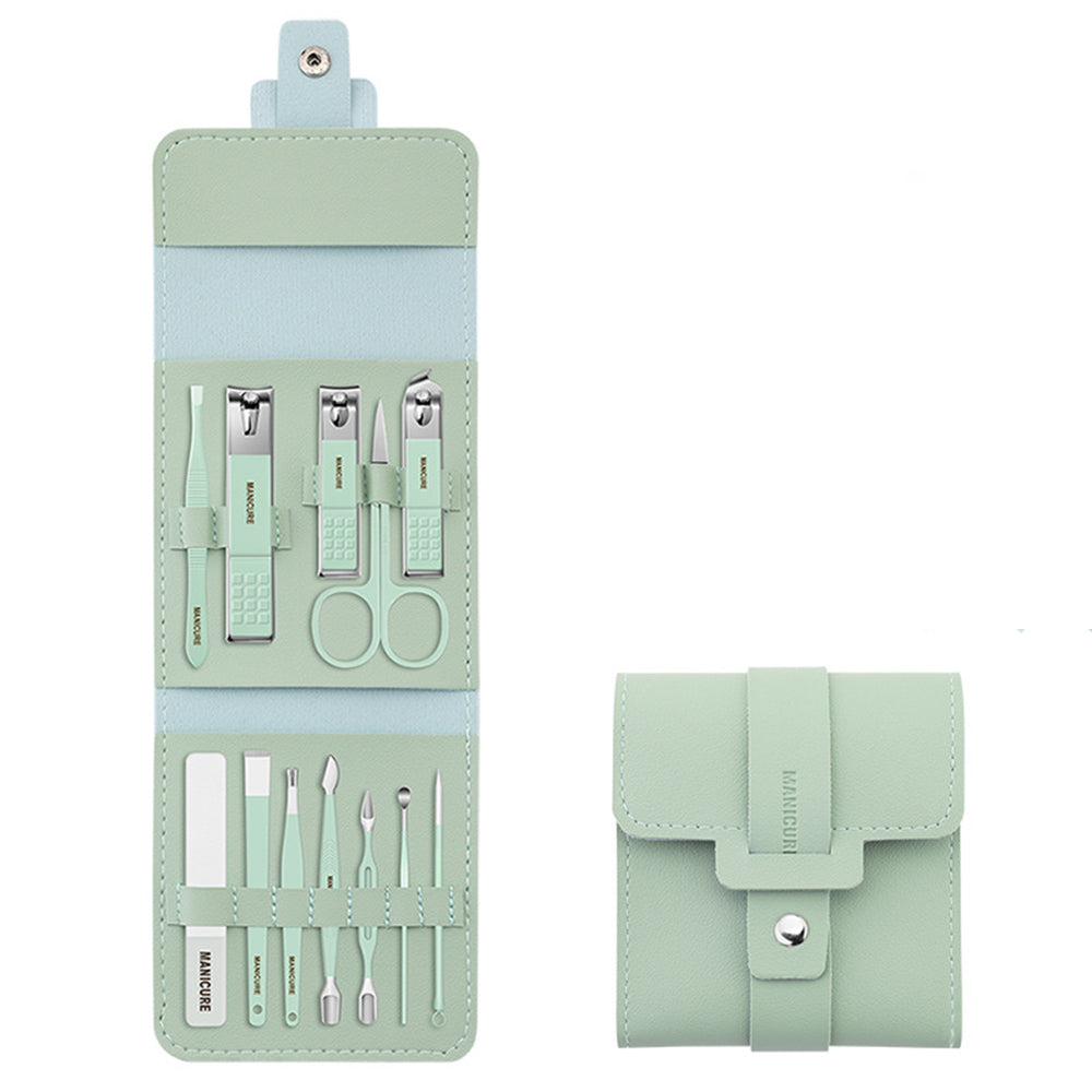 Portable Nail Clippers Set - Stainless Steel, 12 or 16 Pieces, PU Case, view 13