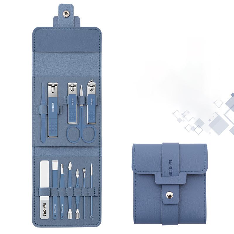 Portable Nail Clippers Set - Stainless Steel, 12 or 16 Pieces, PU Case, view 15