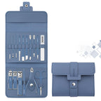 Portable Nail Clippers Set - Stainless Steel, 12 or 16 Pieces, PU Case, view 16