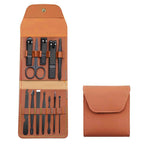 Portable Nail Clippers Set - Stainless Steel, 12 or 16 Pieces, PU Case, view 17