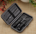 Stainless Steel Nail Clipper Set for Travel - 7-Piece, Waterproof Pouch