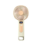 Ladies Portable Hand Fan with Digital Speed Display - Ergonomic, Long Battery, view 4