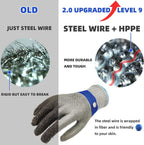 Stainless Steel Safety Gloves - Maximum Cut Resistance, Ansi A9 Rated, view 7