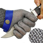 Stainless Steel Safety Gloves - Maximum Cut Resistance, Ansi A9 Rated, view 9