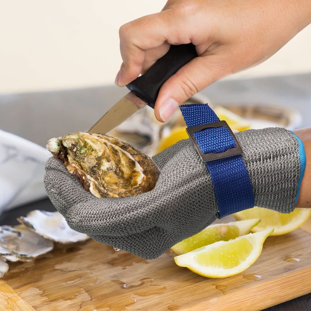 Stainless Steel Safety Gloves - Maximum Cut Resistance, Ansi A9 Rated