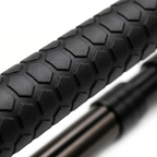 Automatic Self Defense Walking Stick - Alloy Steel, Collapsible, Rubber Grip, view 3