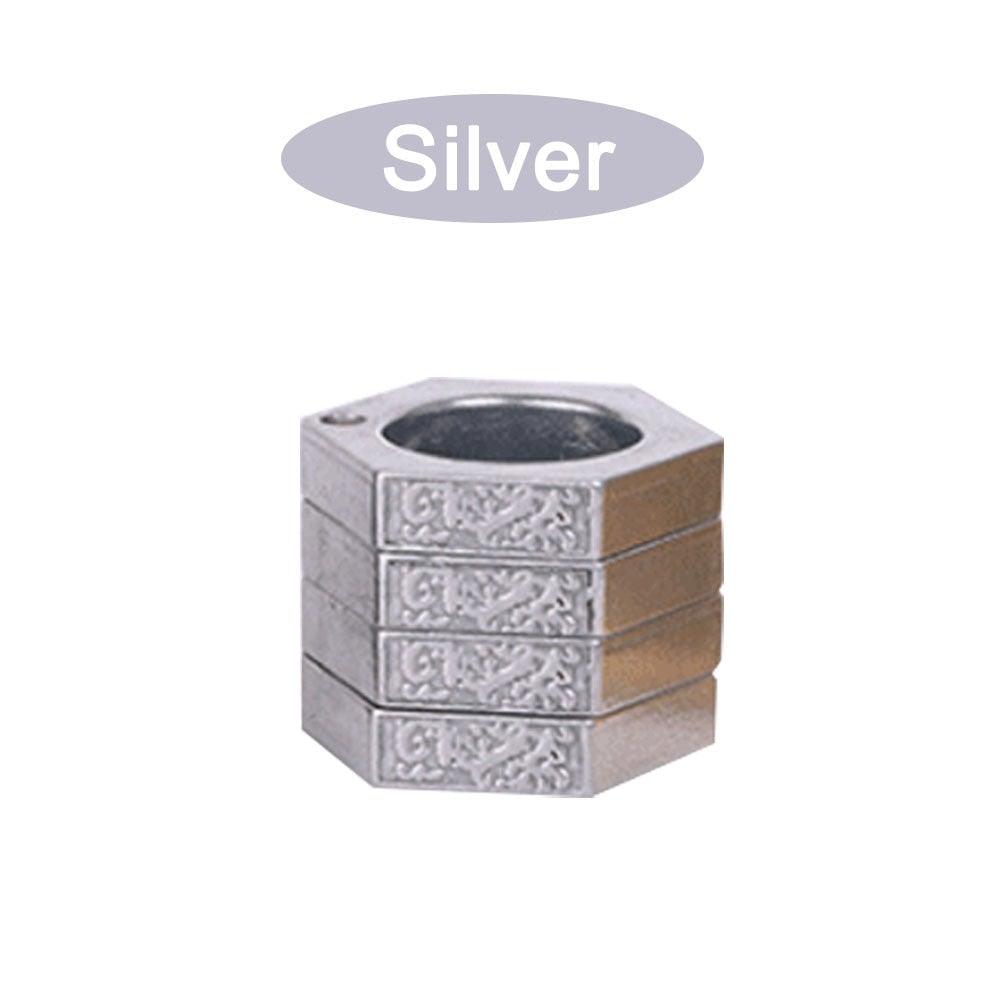 Self-Defense Rings for Everyday Protection - Multiple Sizes, Silver or Gold, view 11