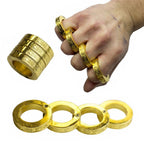 Self-Defense Rings for Everyday Protection - Multiple Sizes, Silver or Gold, view 5