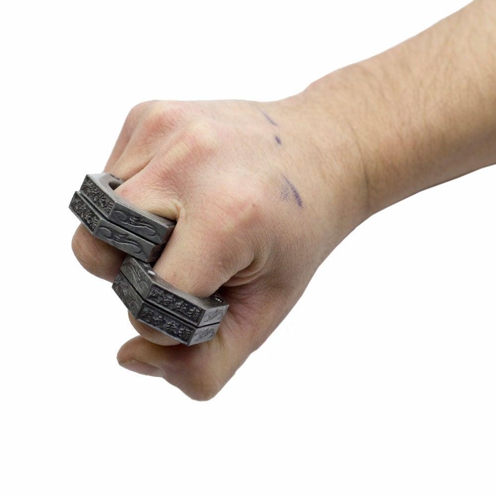 Self-Defense Rings for Everyday Protection - Multiple Sizes, Silver or Gold, view 7
