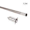 Portable Telescopic Self Defense Stick - Metal, 1.1m or 1.5m, 130g or 200g