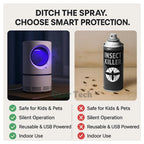 Electric UV Fly Catcher Mosquito Lamp for Indoor and Outdoor - 365nm, Waterproof, view 4