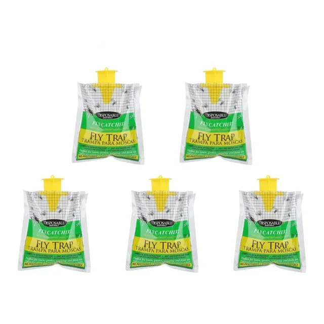 Eco Disposable Outdoor Fly Trap for Garden and Patio - Biodegradable Materials, view 4