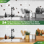 Child- and Pet-Safe Roach Bait Discs - Odourless, 30 mm, 12-36 Pack, view 4