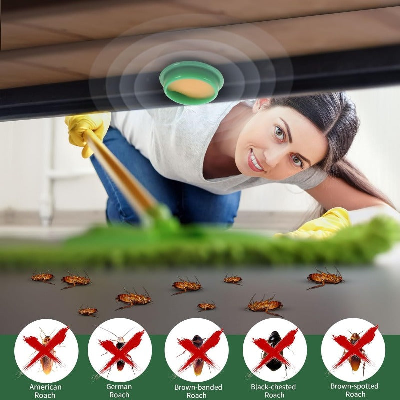 Child- and Pet-Safe Roach Bait Discs - Odourless, 30 mm, 12-36 Pack, view 5