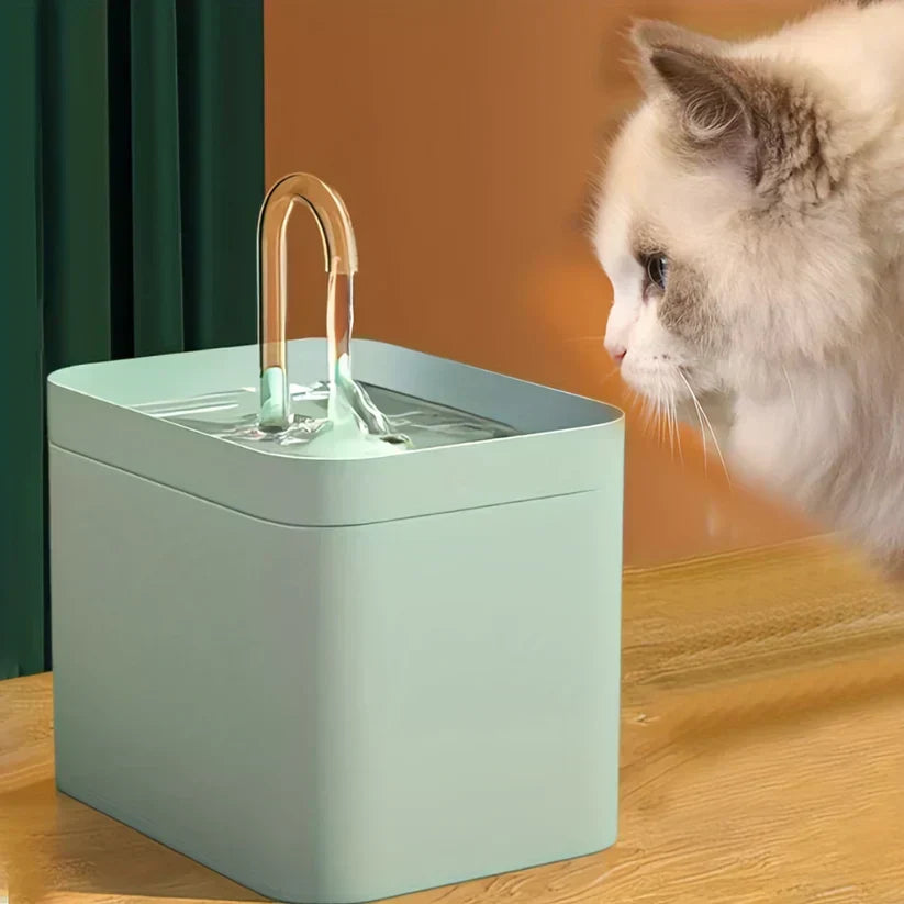 Silent Automatic Water Fountain for Cats - Multi-Filter, Pet-Safe Material, view 6