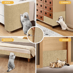 Cat Scratch Pad Furniture Protector - Premium Polyester, 100x30 cm, view 2