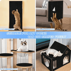 Cat Scratch Pad Furniture Protector - Premium Polyester, 100x30 cm, view 4