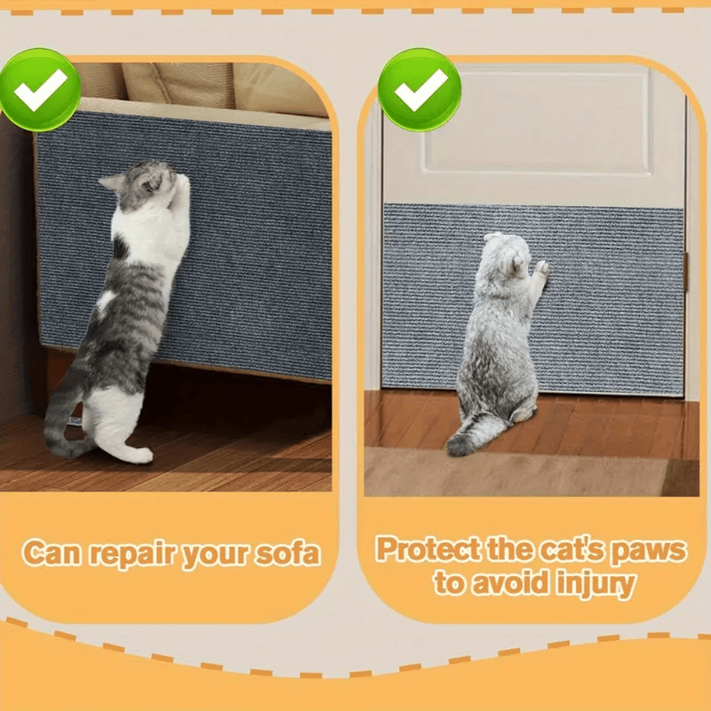 Cat Scratch Pad Furniture Protector - Premium Polyester, 100x30 cm, view 6