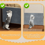 Cat Scratch Pad Furniture Protector - Premium Polyester, 100x30 cm, view 6