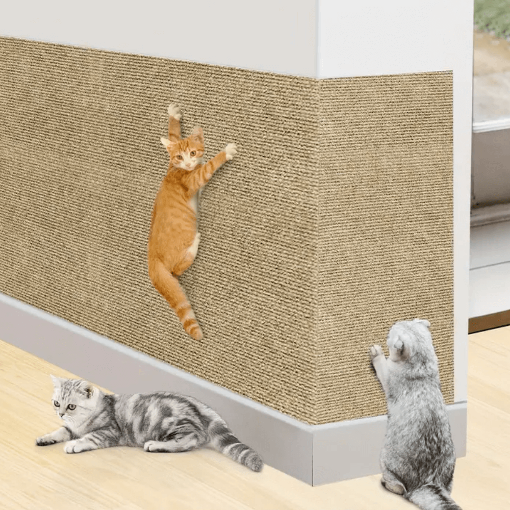 Cat Scratch Pad Furniture Protector - Premium Polyester, 100x30 cm