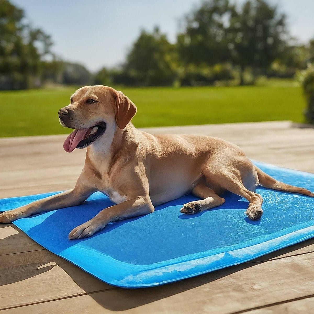 Cooling Dog Mat for Summer Heat Relief - Pressure-Activated Gel, 60 cm or 90 cm, view 4