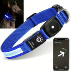 Waterproof LED Light Up Dog Collar - USB Rechargeable, Adjustable, Night Safety, view 6