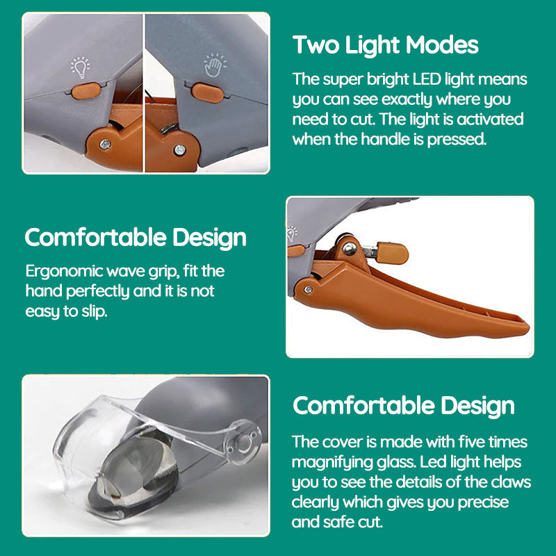 Dog Nail Clipper with Quick Sensor - Safe Ergonomic Design, view 4
