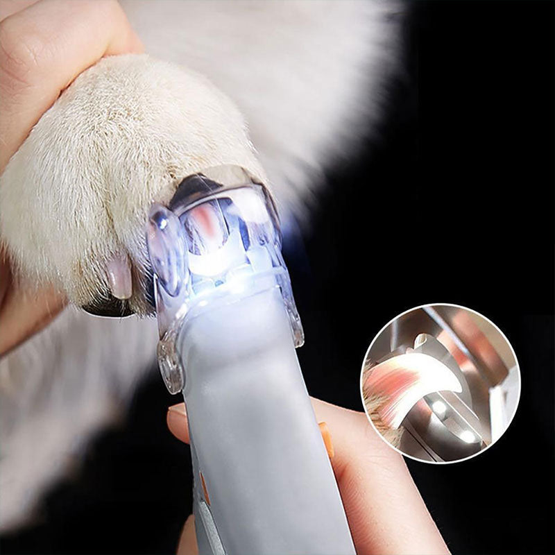 Dog Nail Clipper with Quick Sensor - Ergonomic Handle, Safe Trimming