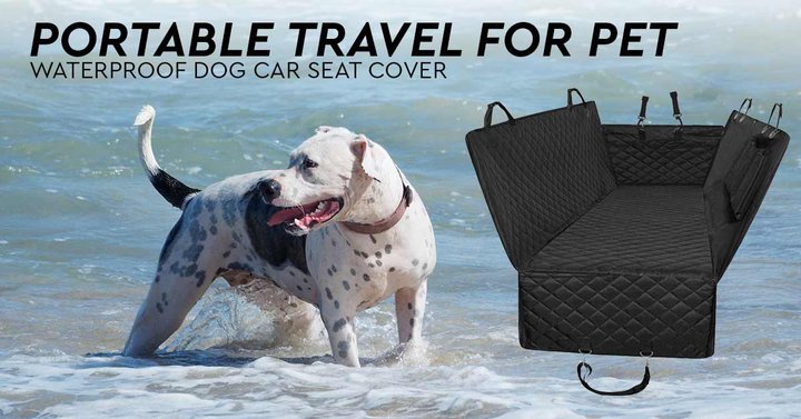 Dog Car Seat Cover Waterproof Hammock Protector - 600D Oxford, 143x152cm, view 8
