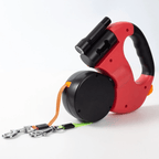 Retractable Dual Dog Lead for Two Dogs - 4m Extendable, Built-in Torch, view 5