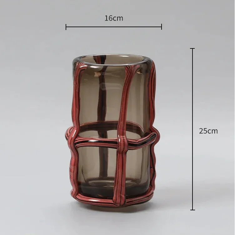 Phoenix Glass Vase-Welvere