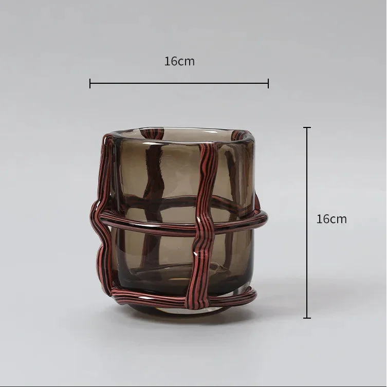 Phoenix Glass Vase-Welvere
