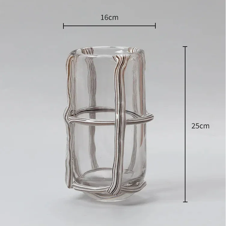 Phoenix Glass Vase-Welvere