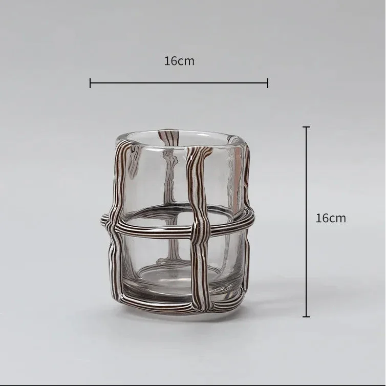 Phoenix Glass Vase-Welvere
