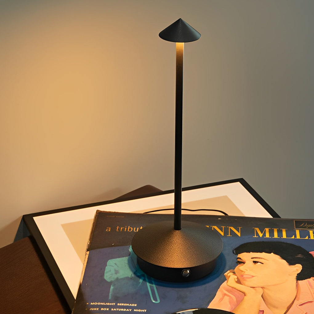 Pina Pro Rechargeable Dimmable USB Table Lamp, Aluminium Alloy