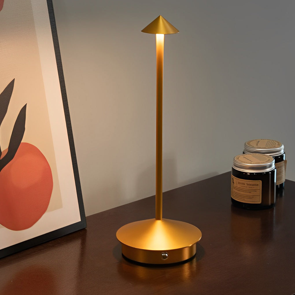 Pina Pro Rechargeable Dimmable USB Table Lamp, Aluminium Alloy