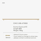 Pine Alva Cabinet Handle-Welvere