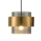 Pinebrook Ring Glass Pendant Light-Welvere